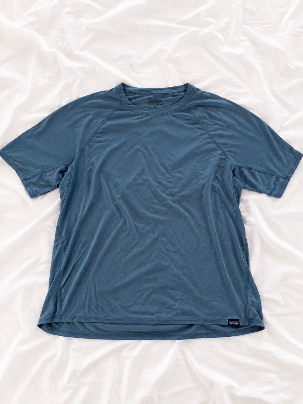 Patagonia Men's Short Sleeve Crew Tee in Slate Blue